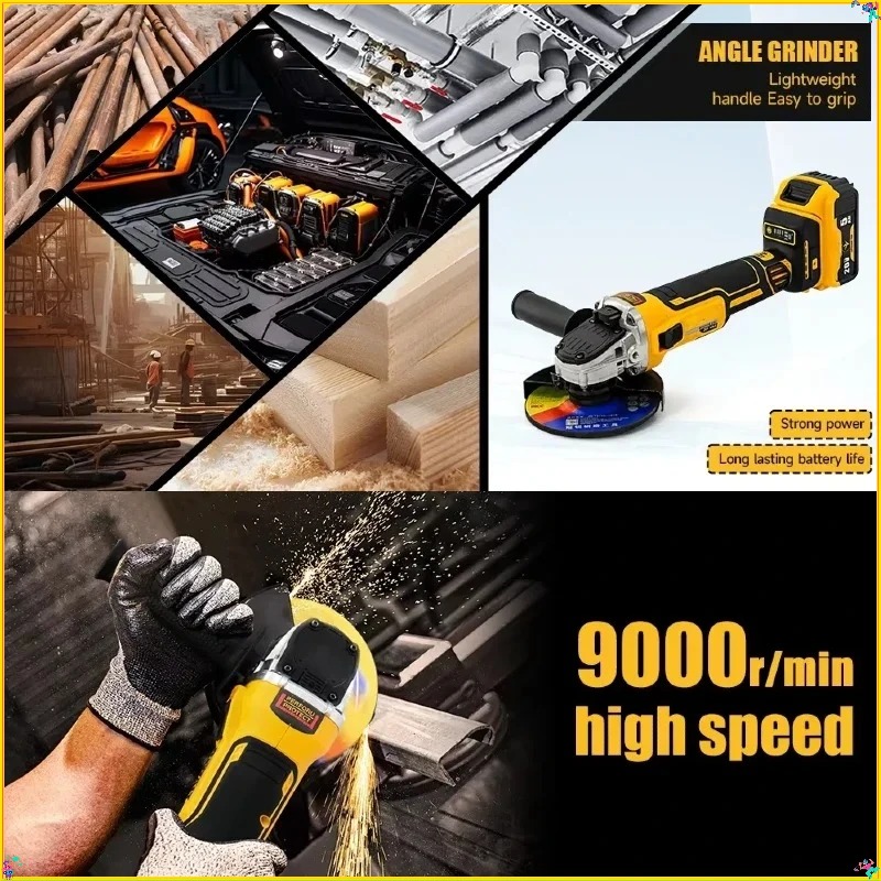 デウォルト 125mm フラットヘッド アングルグラインダー - Brushless Angle Grinder Battery Powered のレビューと価格
