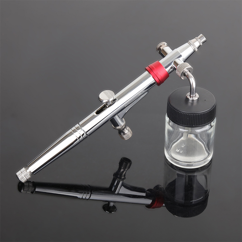 大容量デュアルアクションロータリーエアブラシペン、アートデザ - Airbrush Kit With Mini Compressor のレビューと価格