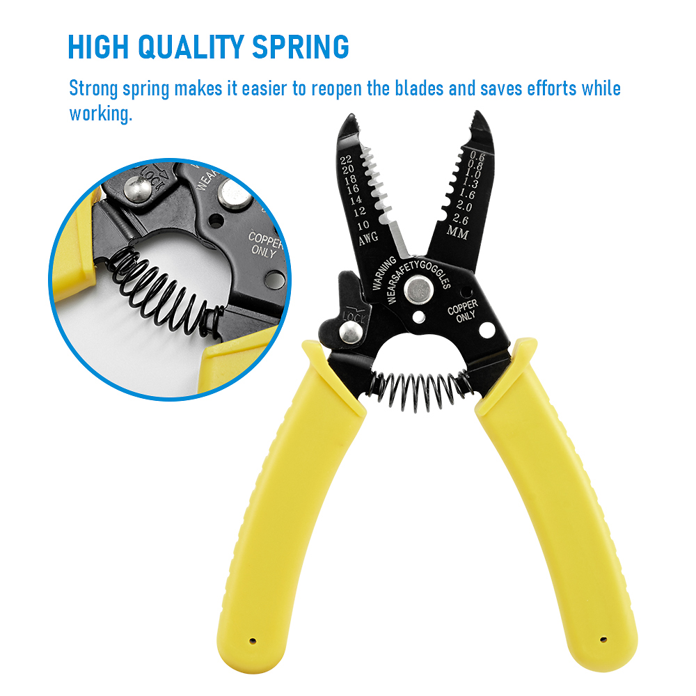ワイヤーストリッパーペンチ多機能ケーブルカッター圧着工具端子 - Automatic Wire Stripper Cutter のレビューと価格
