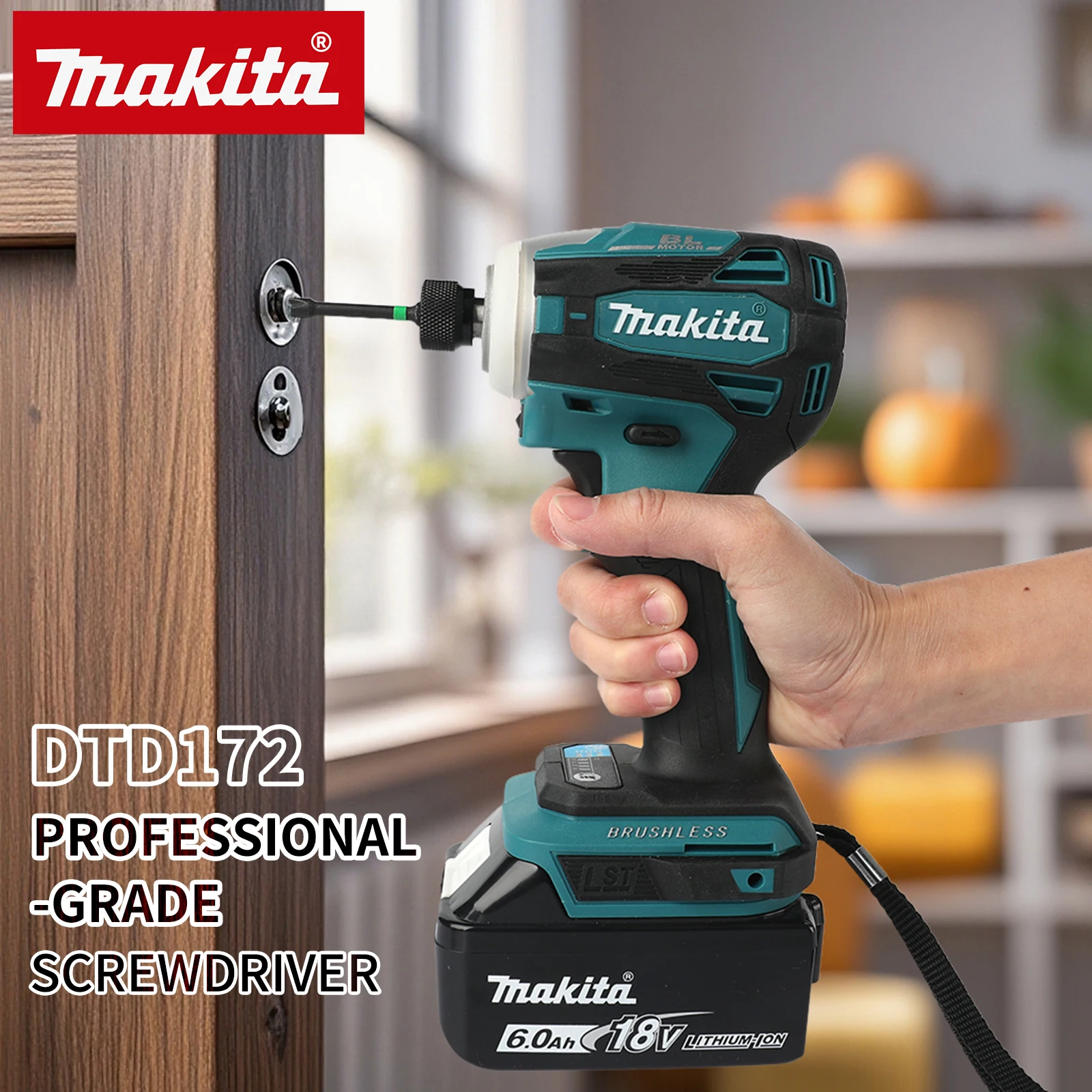 ブラシレス電動インパクトドライバー DTD172、マキタ18 - Brushless Cordless Electric Drill 18V のレビューと価格